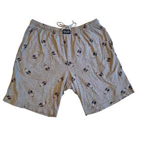 Polo Ralph Lauren Polo Bear Sleepwear Shorts Grey Large PJ Bottoms Preppy